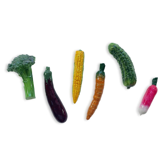 Hand Painted Mini Vegetables
