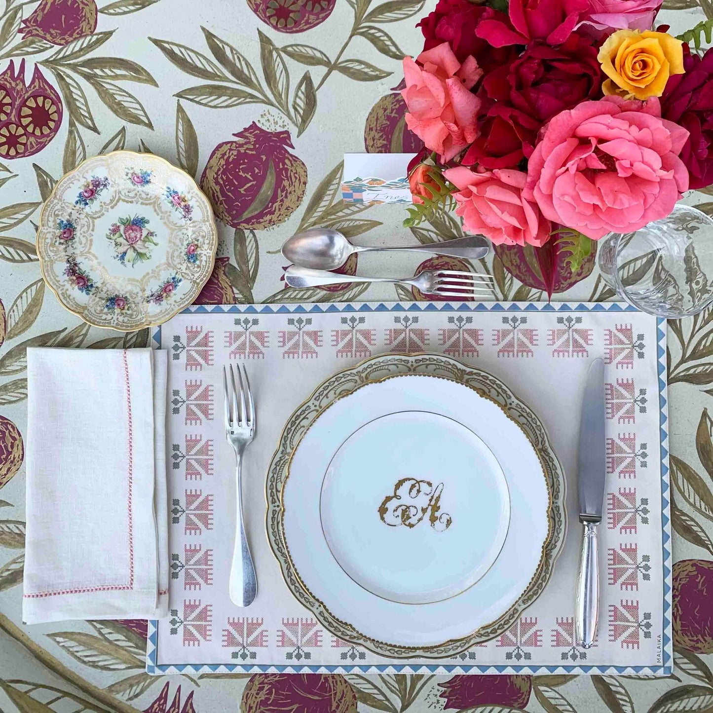 Carnation Placemat