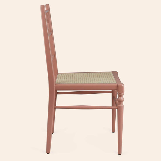 Pair of Chiara Dining Chairs, Terracotta