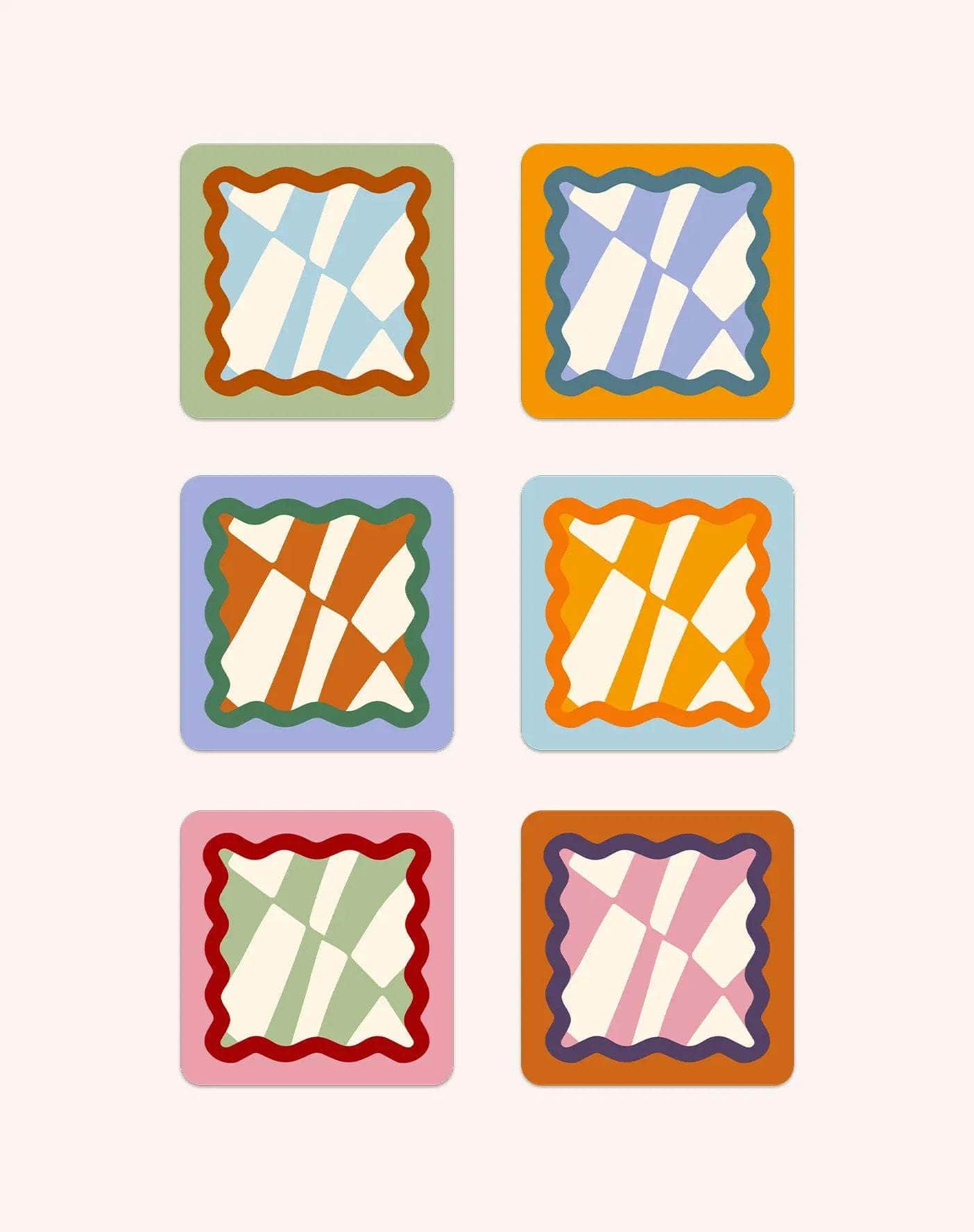 Load image into Gallery viewer, Chessboard Coasters (Set of 6)
