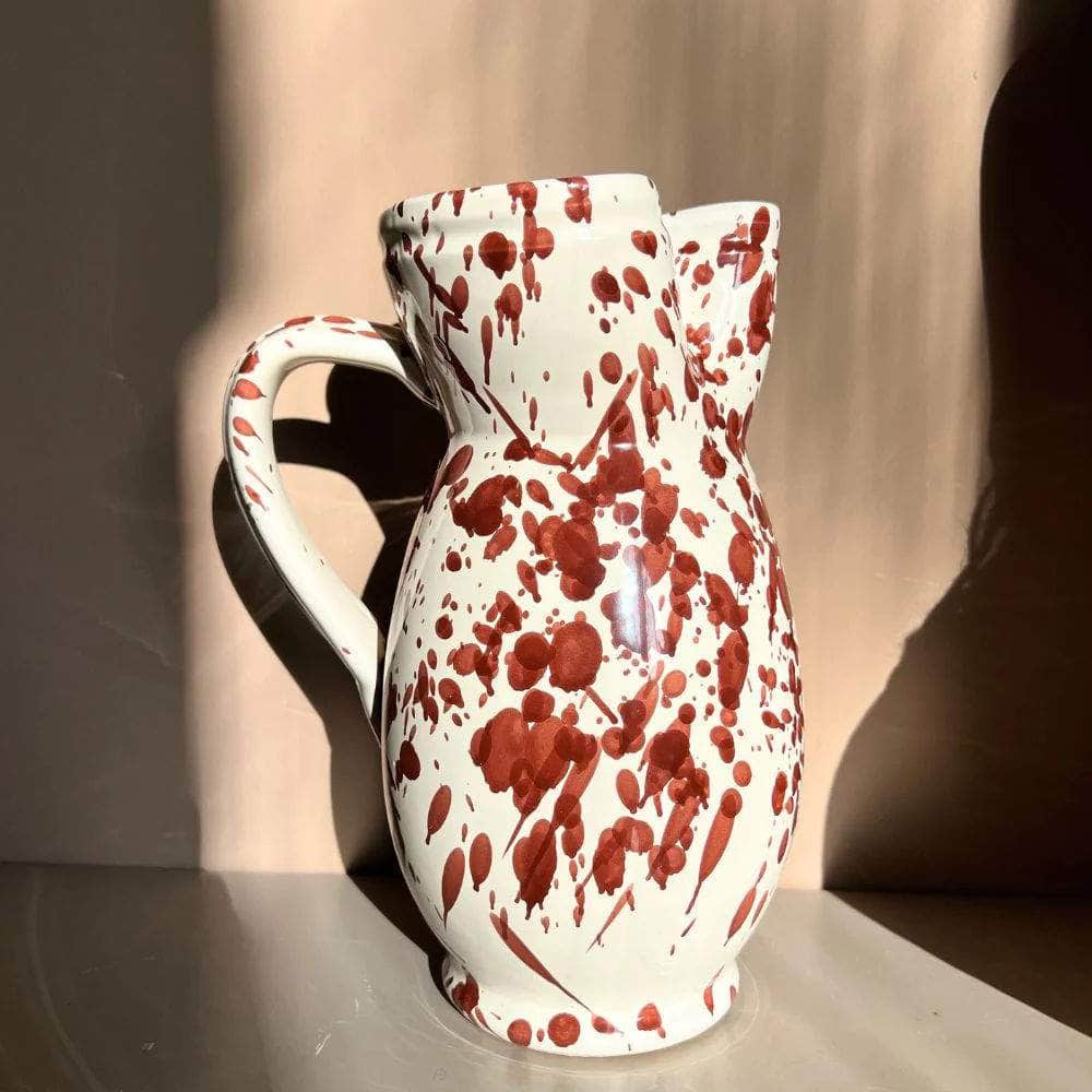 Terra Macchiato Pitcher