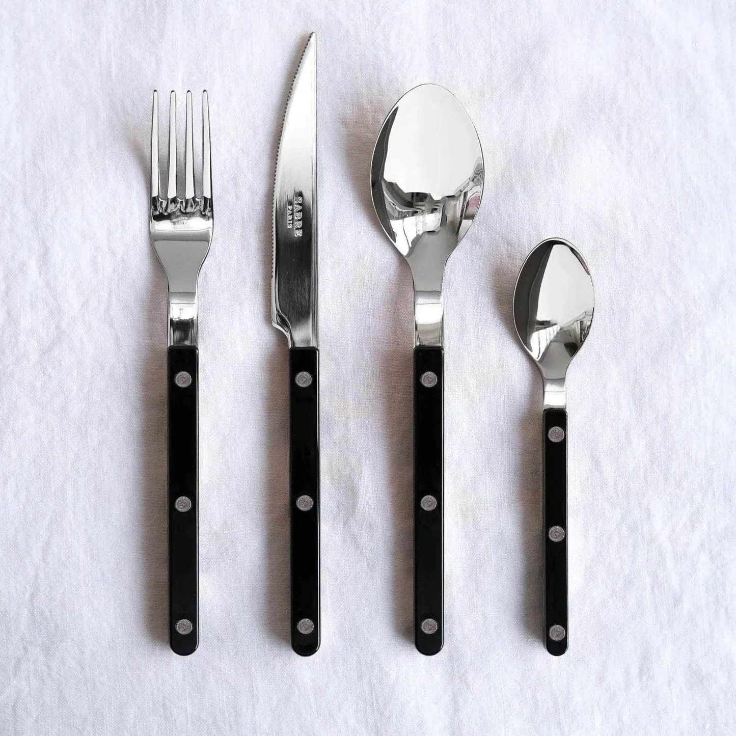 Bistrot 4 pc Cutlery Set | Black