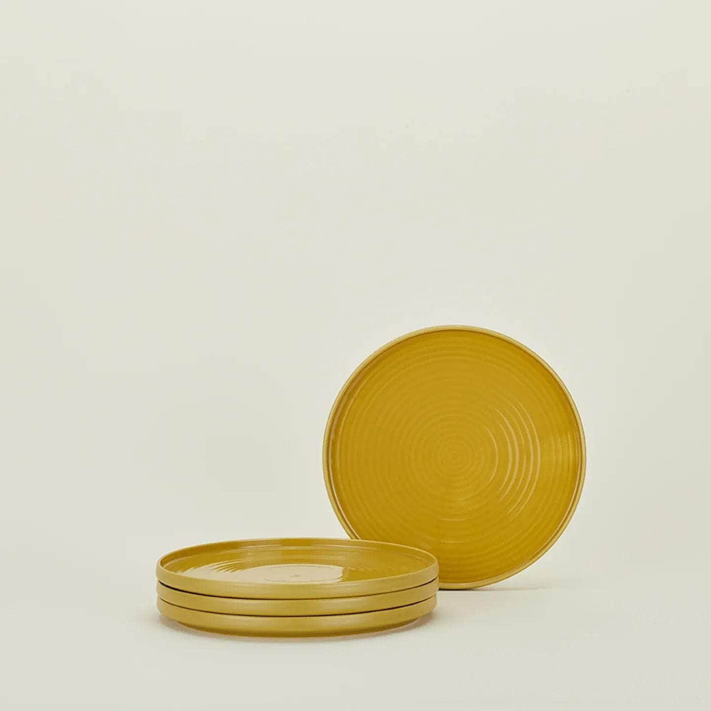 Essential Dinner Plate - Set Of 4, Mustard