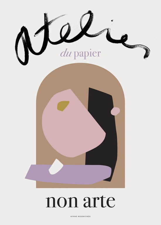 Atelier du Papier — "Beige" Poster Print