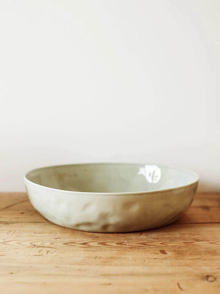 Large serving bowl in Seaglass