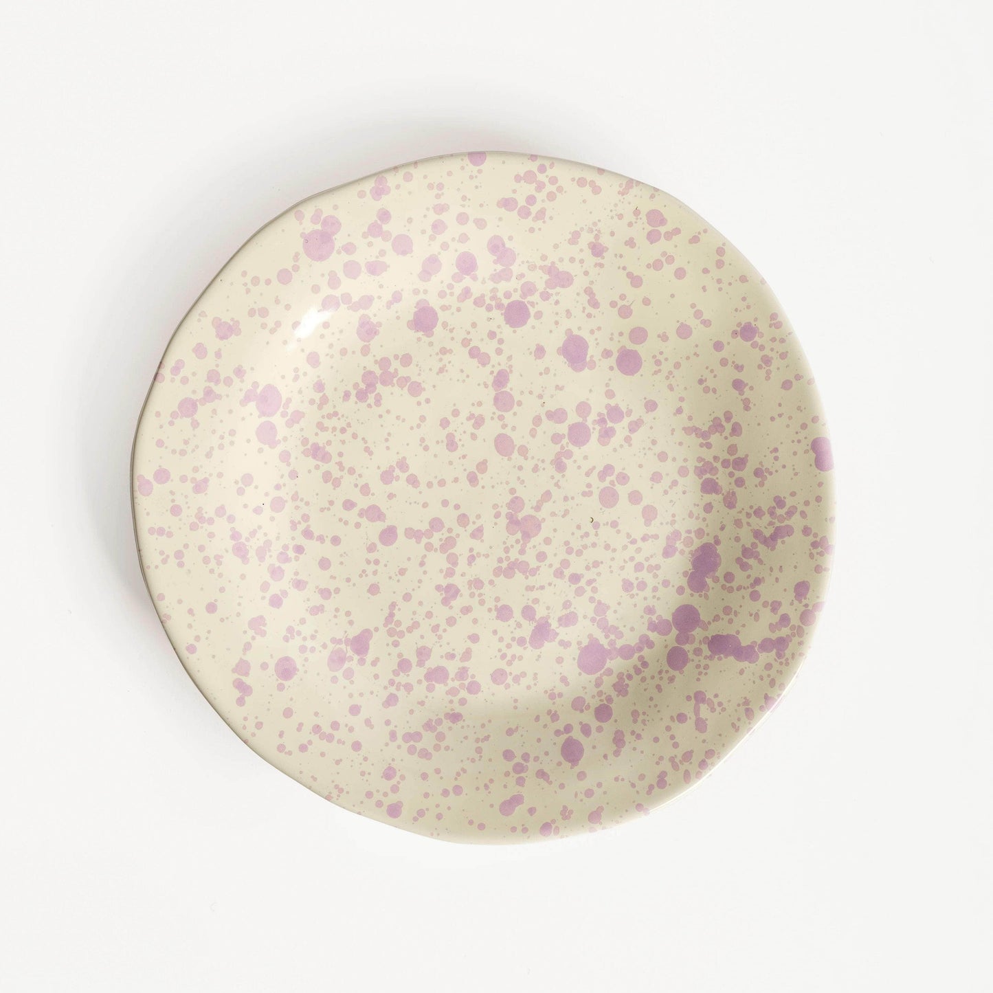 Lilac Shallow Serving Bowl