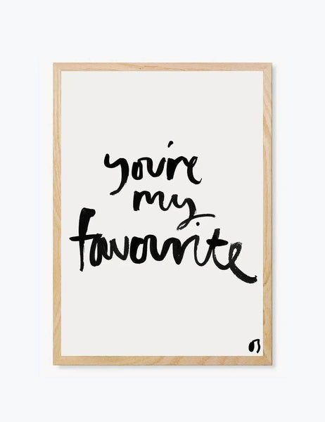 My Favourite Art Print