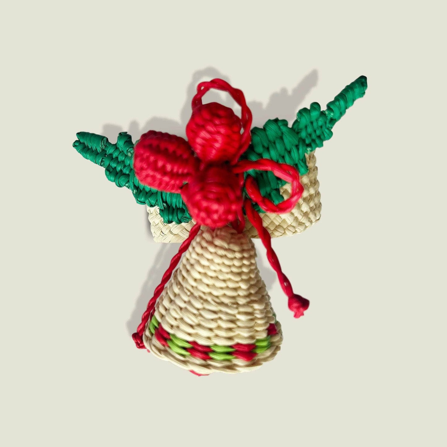 Palmito Woven Bell Napkin Rings (Set of 4)