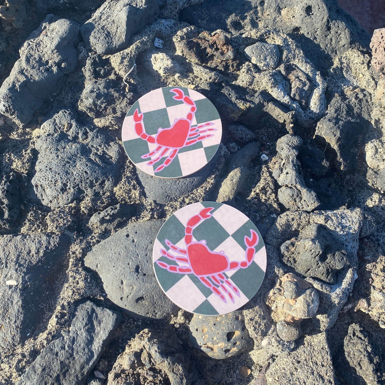 Crab Coasters | Set of 4