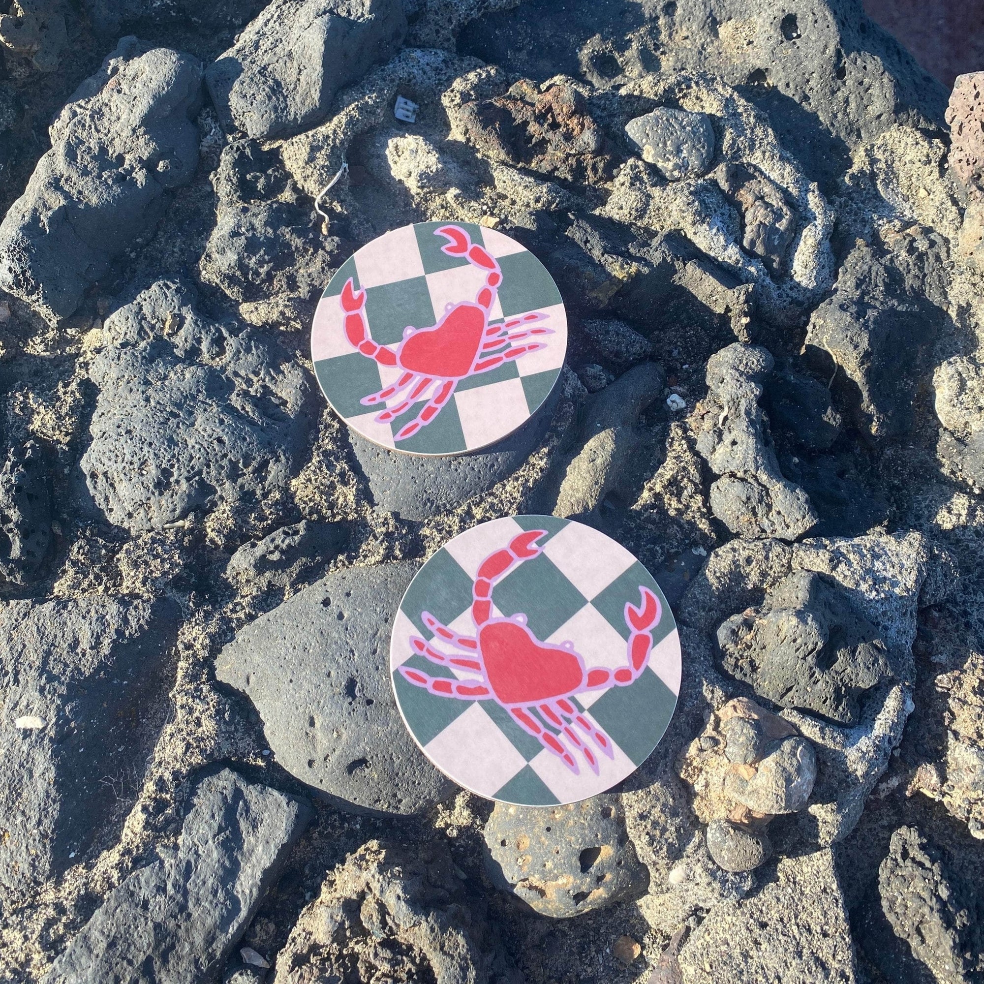 Crab Coasters | Set of 4