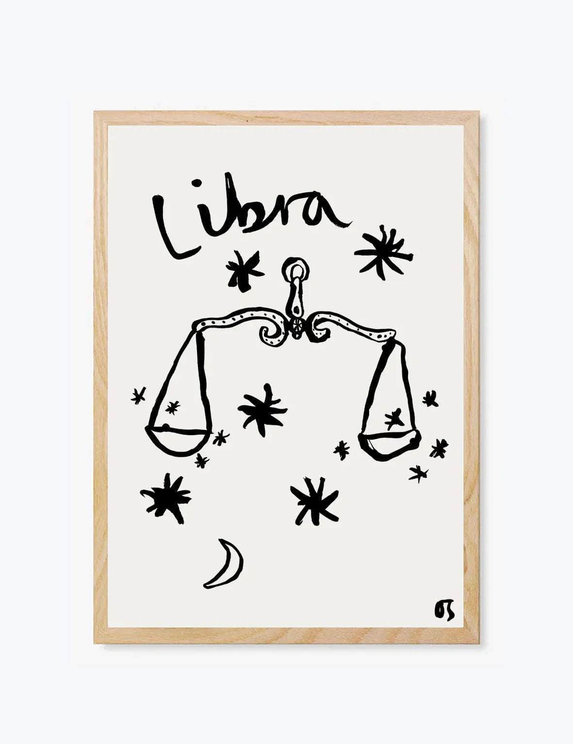Libra Art Print
