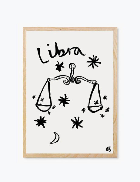 Libra Art Print