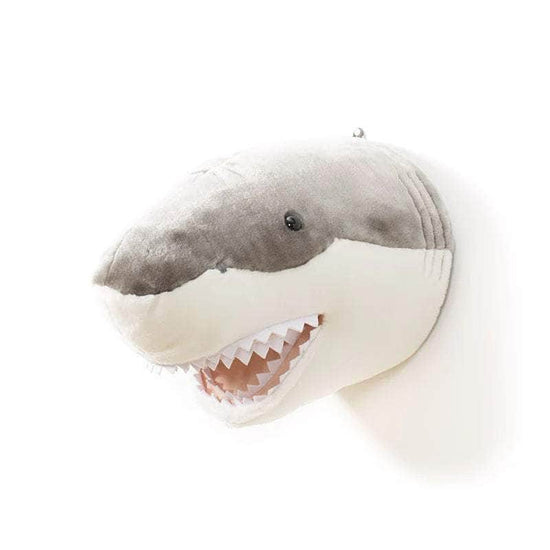 Jack the Shark Wall Mounted Plush Head