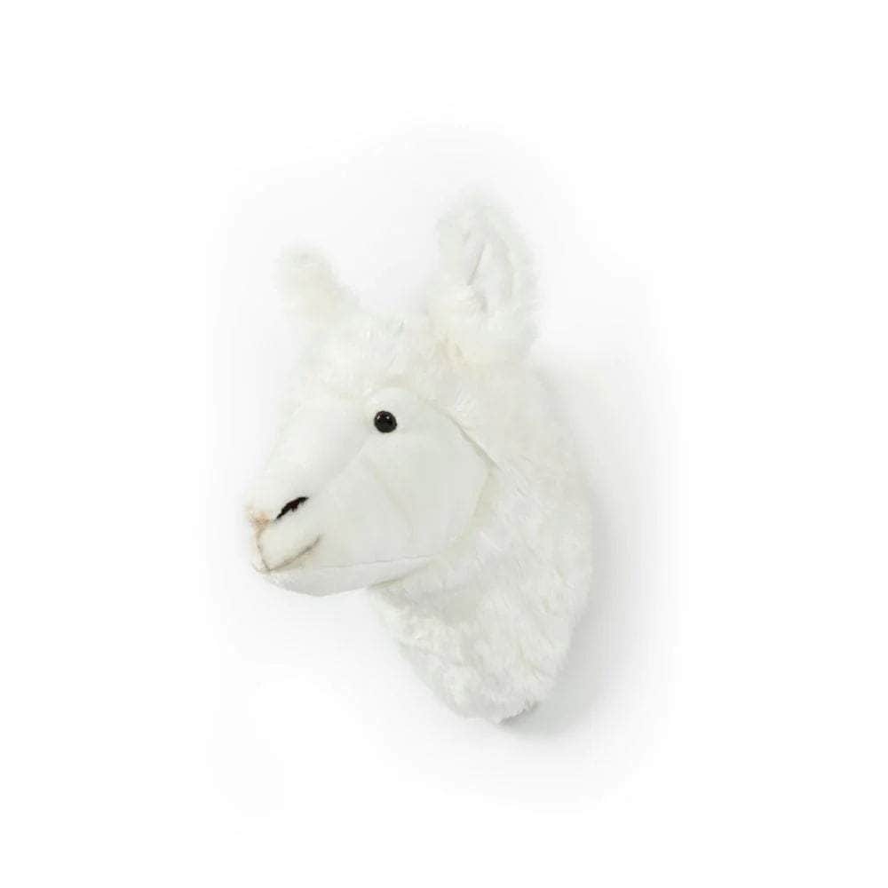 Lily the Llama Wall Mounted Plush Head
