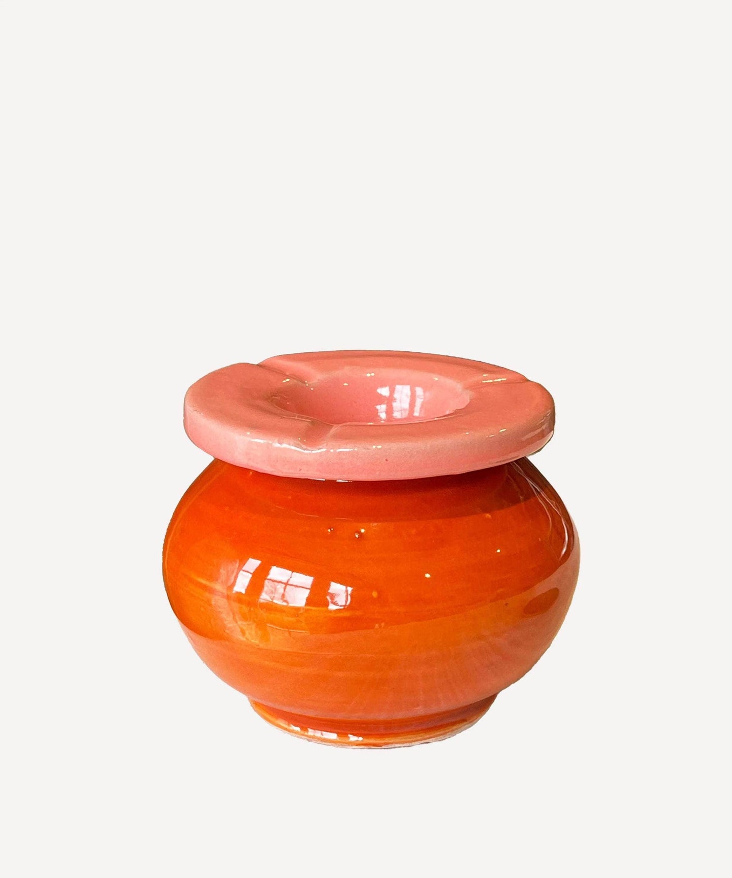 Dolly Ashtray, Pink Tangerine