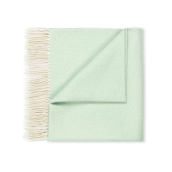 Pure Cashmere Baby Blanket Mint Green