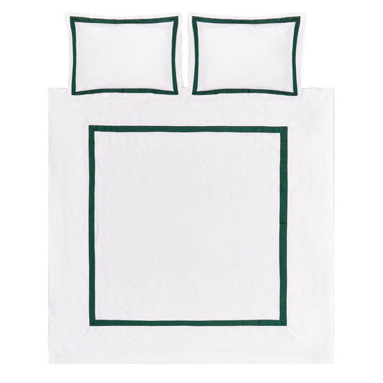 Notting Hill Green Duvet Set