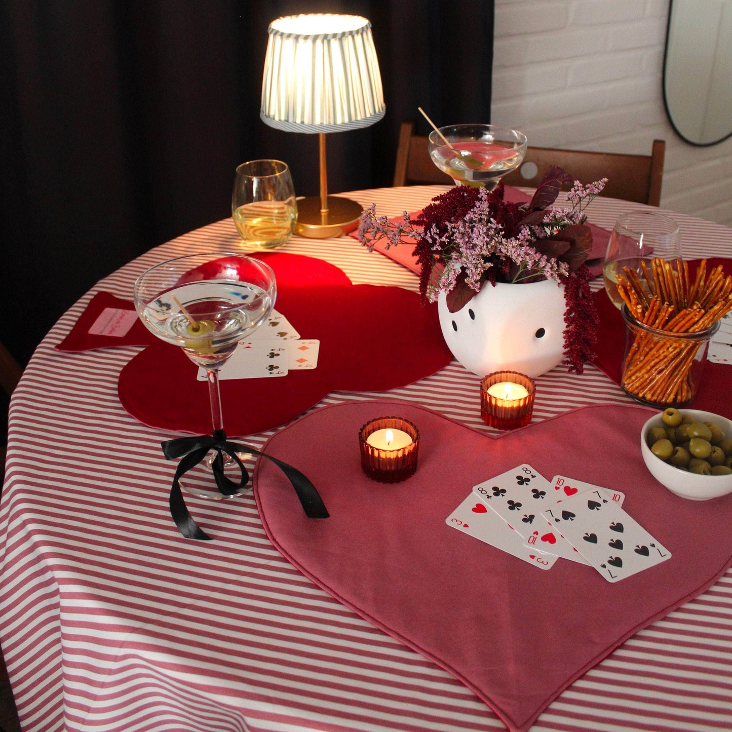 Queen of Hearts Placemat Set