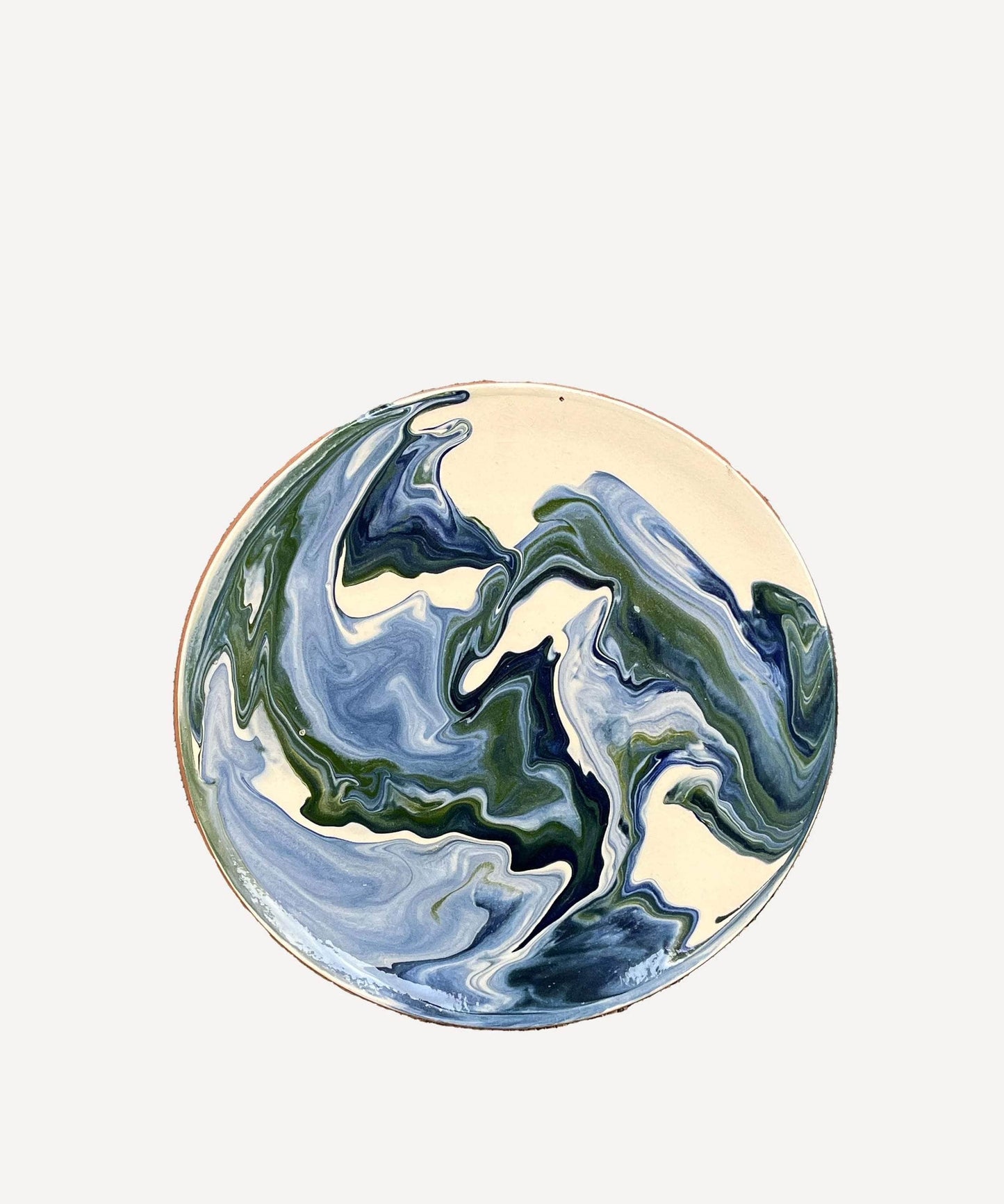 Ocean Swirl Plate | Large