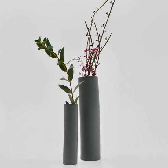 Stem Vase Grey