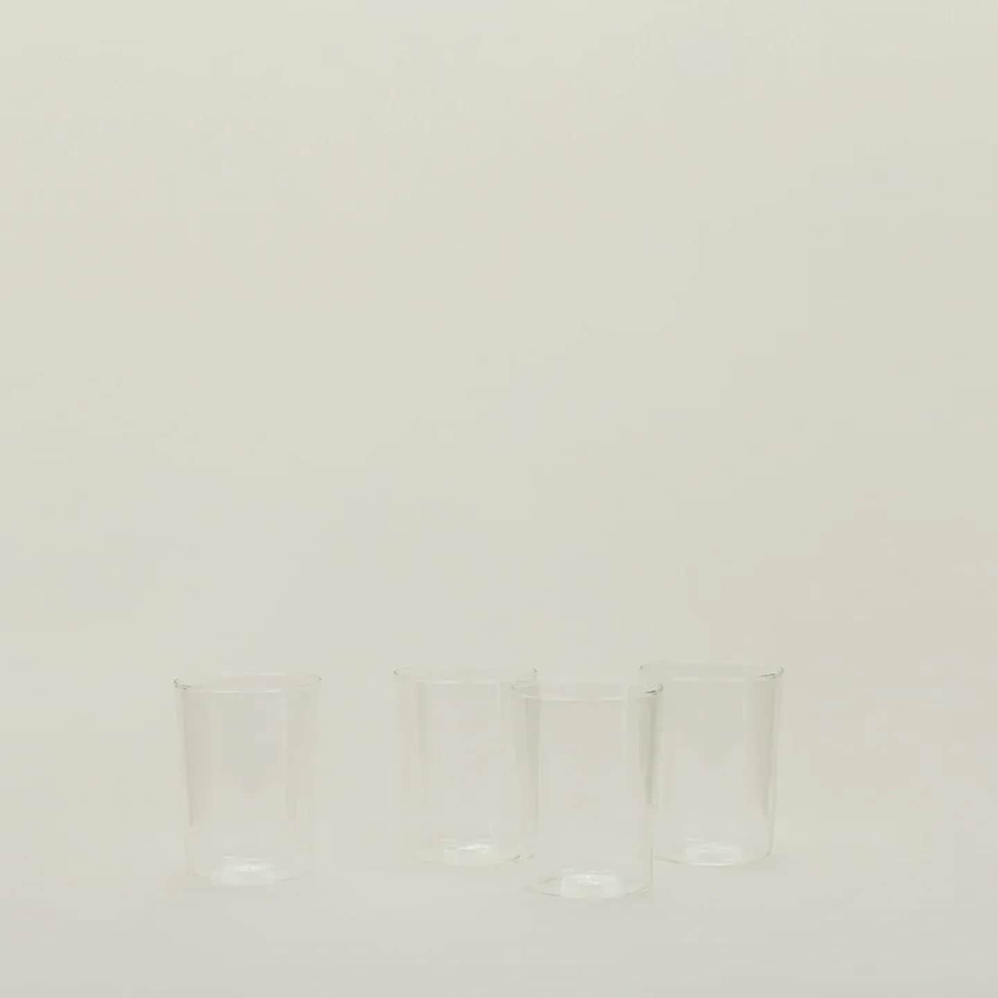 Essential Glassware - Set Of 4, Clear