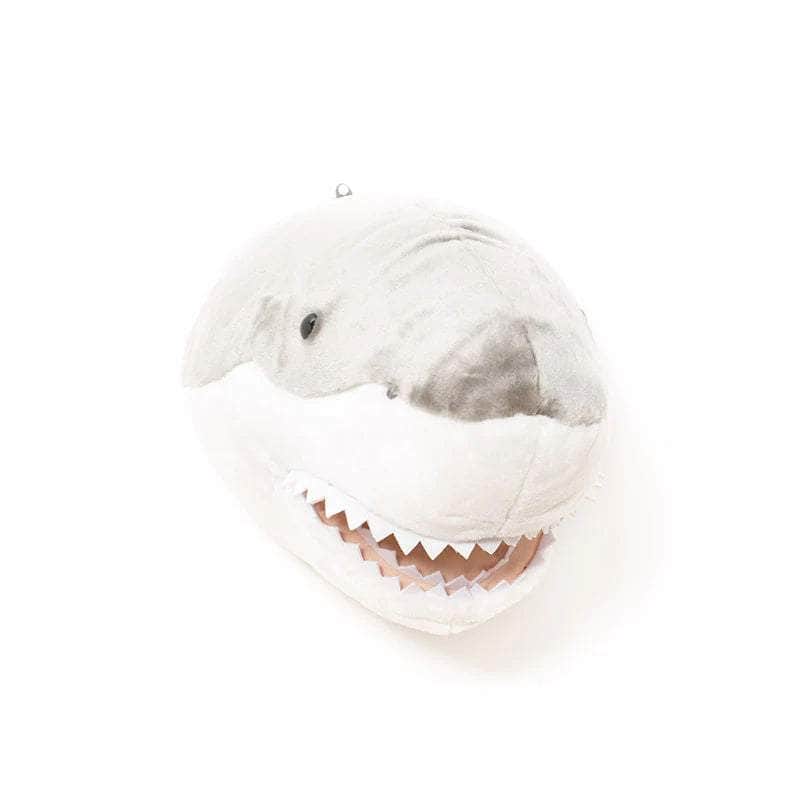 Jack the Shark Wall Mounted Plush Head