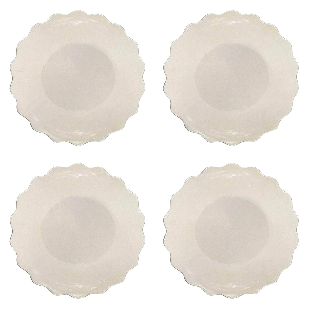 Dinner Plate, Scalloped, Set of Four