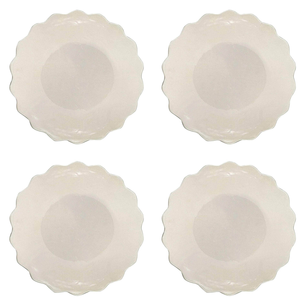 Dinner Plate, Scalloped, Set of Four