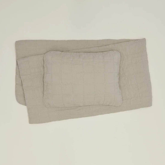 Simple Linen Quilt - Flax