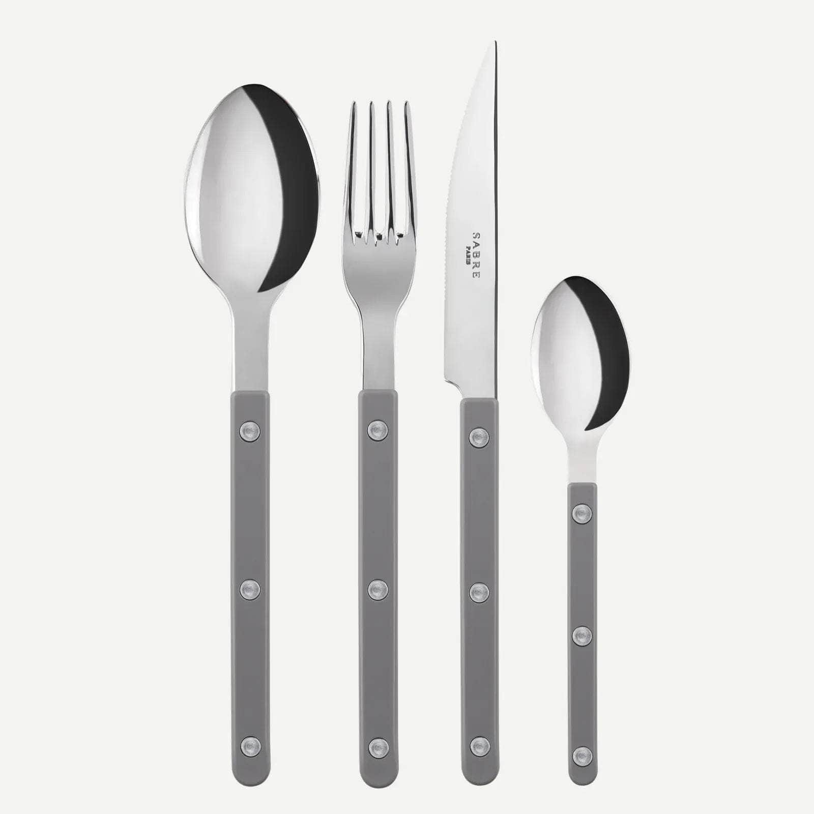 Bistrot 24 Pc Cutlery Set | Grey