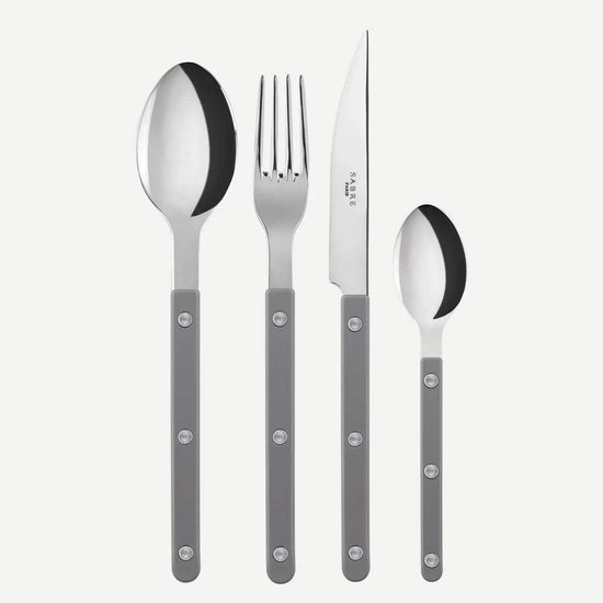 Bistrot 24 PC Cutlery Set | Grey