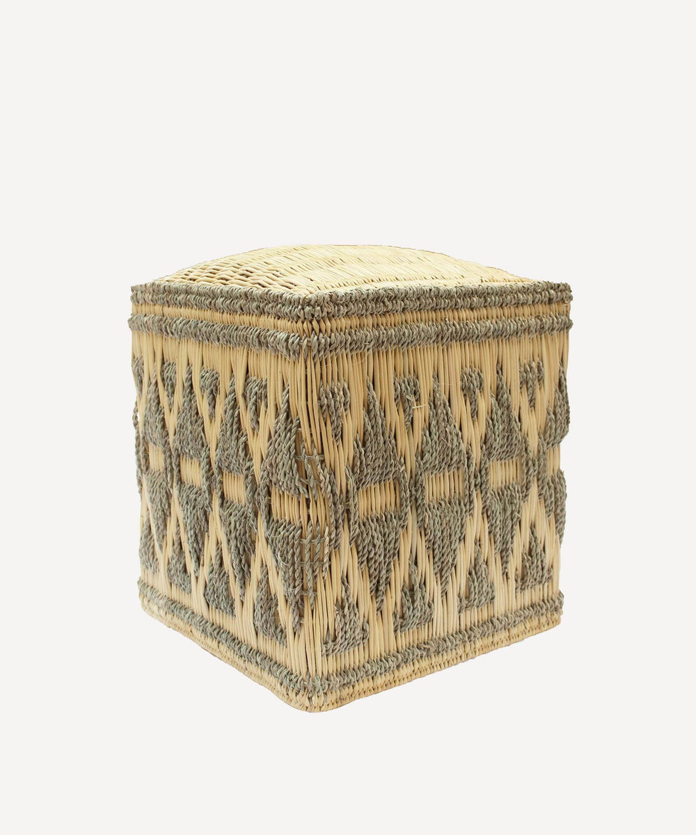 Fez Wicker Stool | Natural