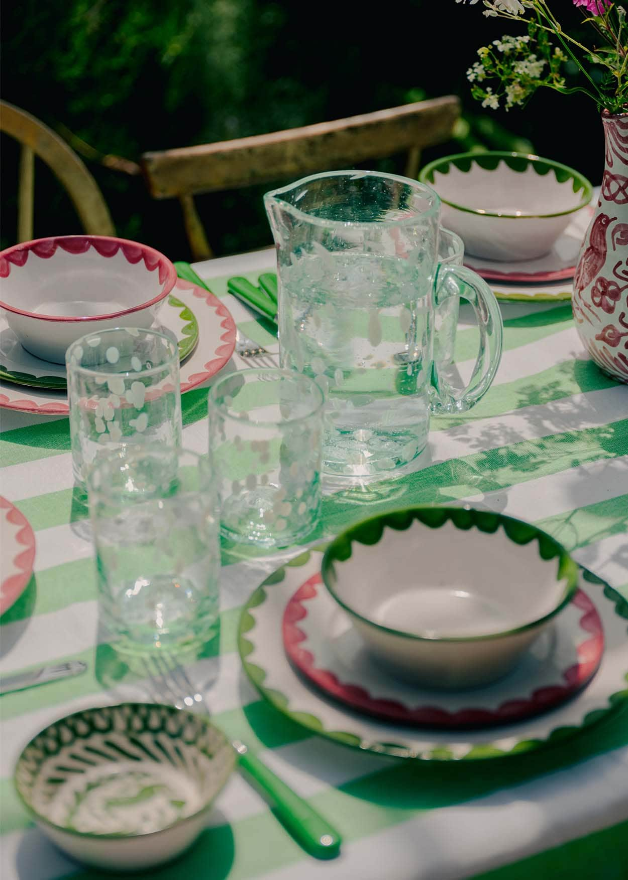 Blanco Jug and 4 Tumblers Set