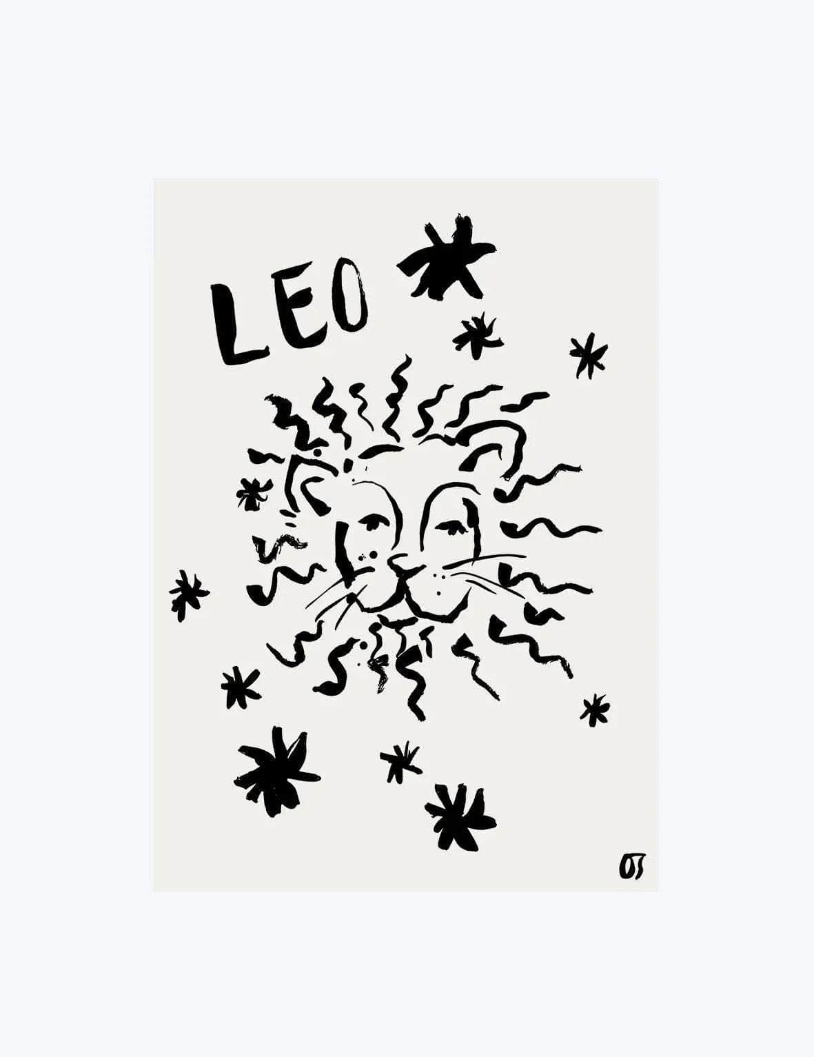 Leo Art Print