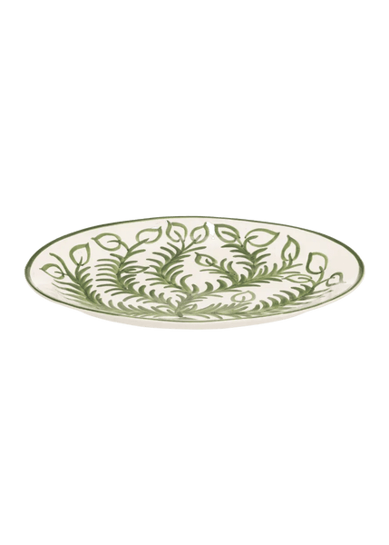 Large Green Vina Platter