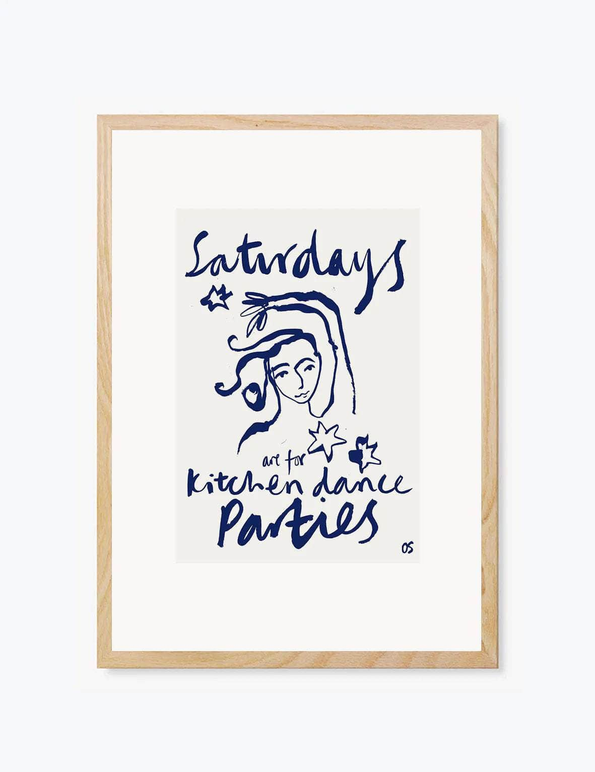 Saturday | Wall Art Print