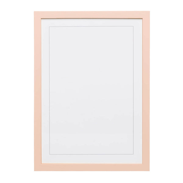 Plaster Pink Solid Wood Frame