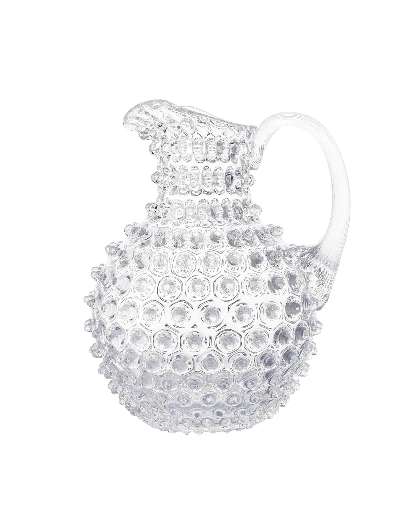 Round Hobnail Jug