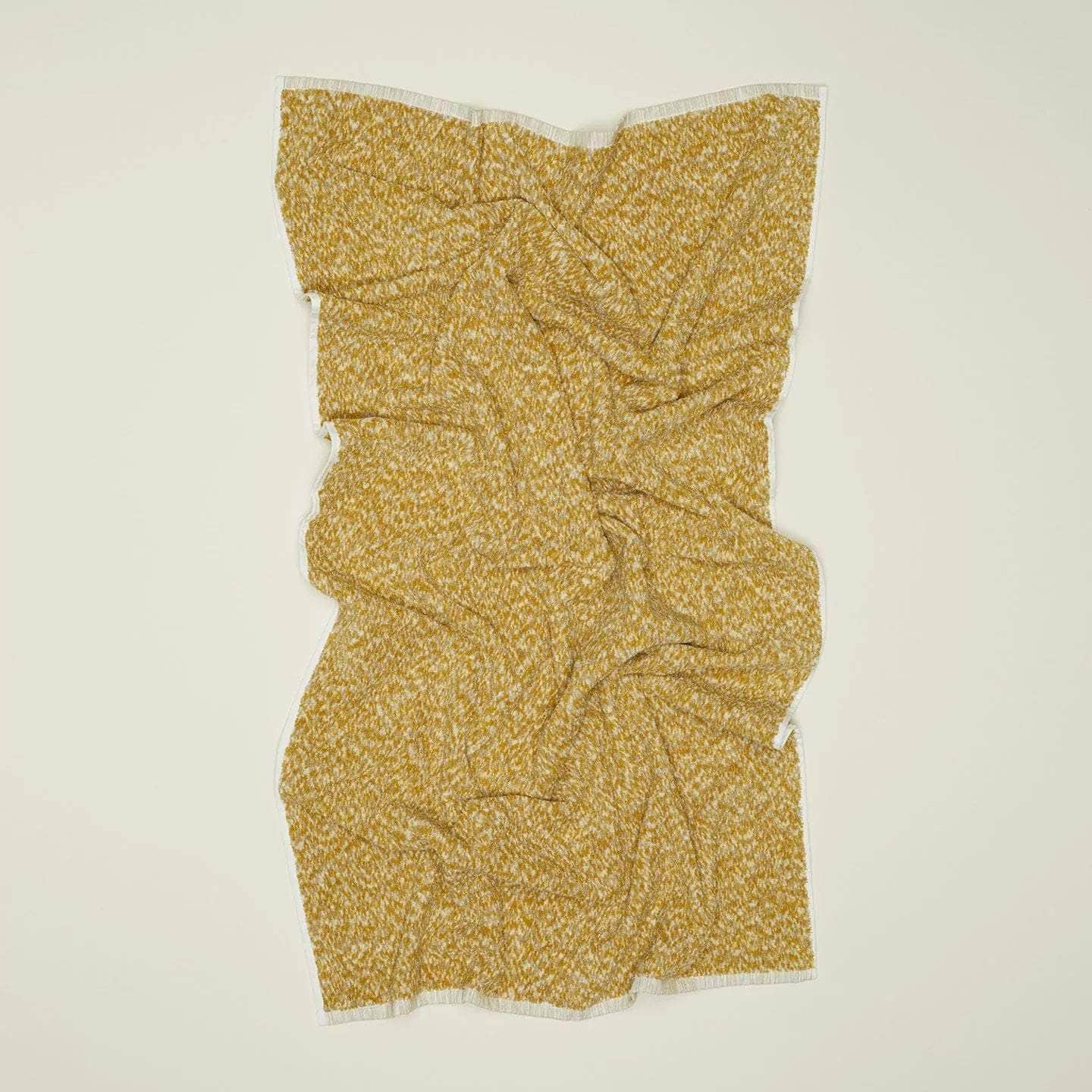 Space Dye Terry Towels - Mustard