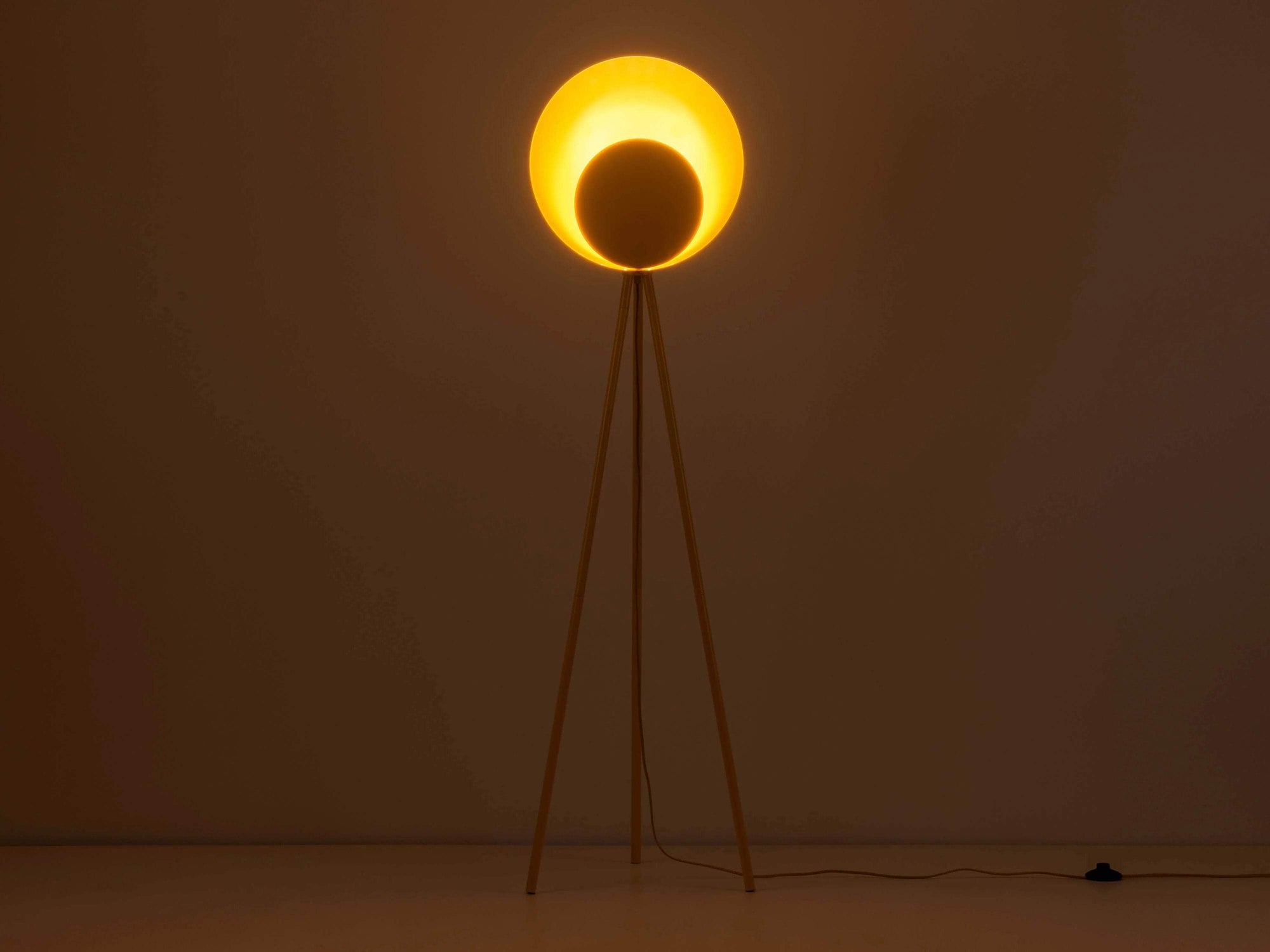 Yolk Yellow Diffuser Floor Lamp