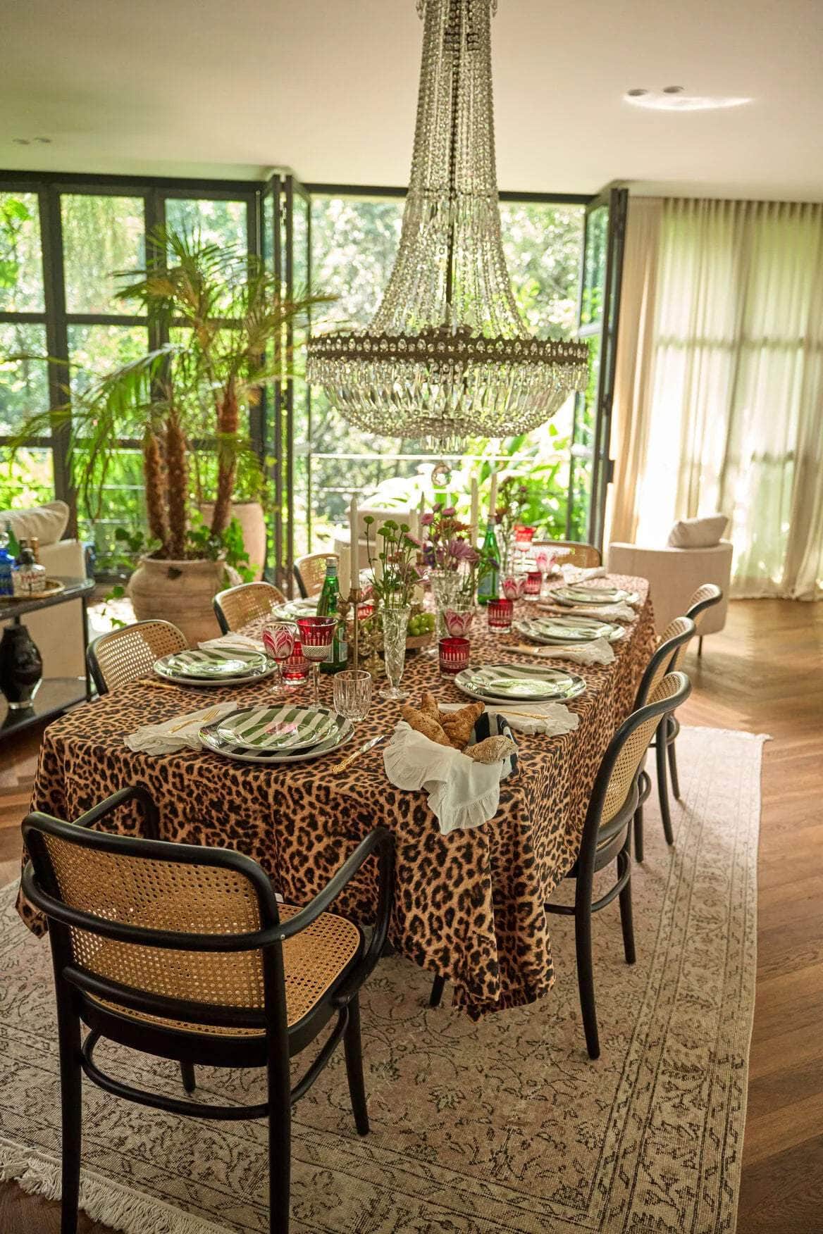 Animal Print Tablecloth - Between Us