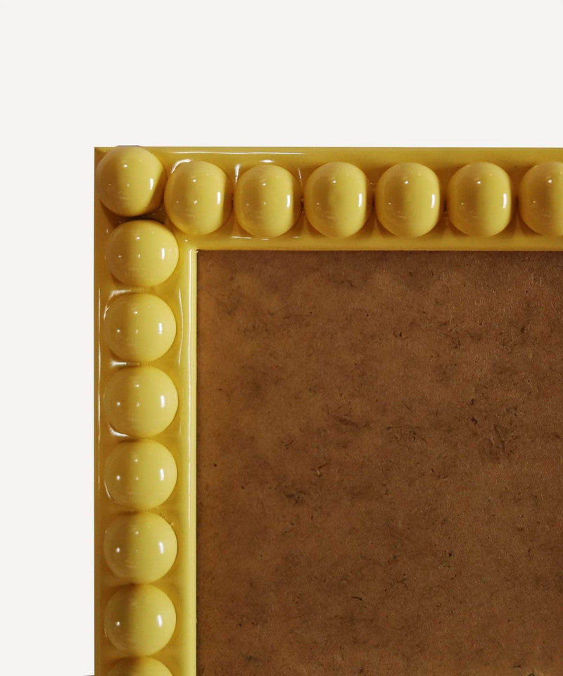 Cashmere Yellow Bobbin Picture Frame