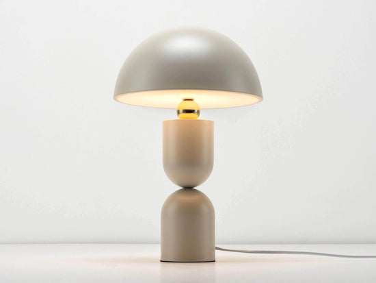 Sand mushroom dome table lamp