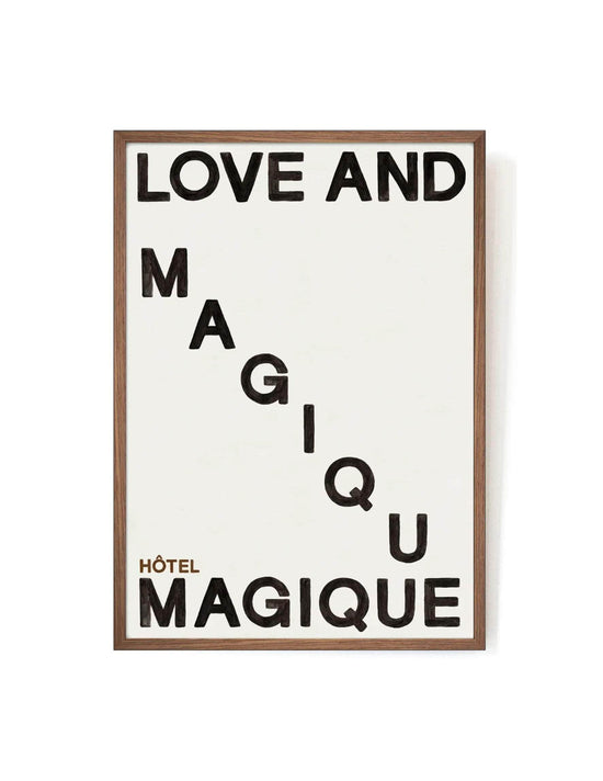 Love and Magique Art Print