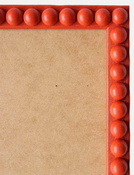 Burnt Orange Stained Bobbin Frame
