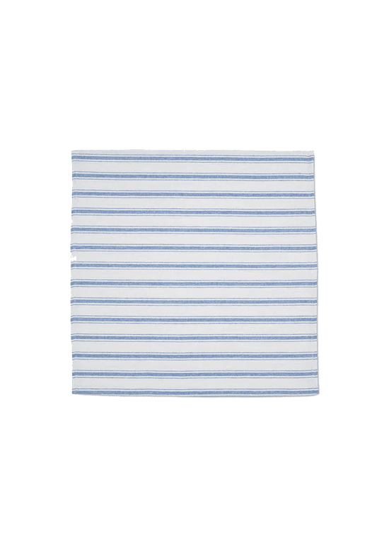 Cornflower Blue Stripe Napkins (Set of 2)