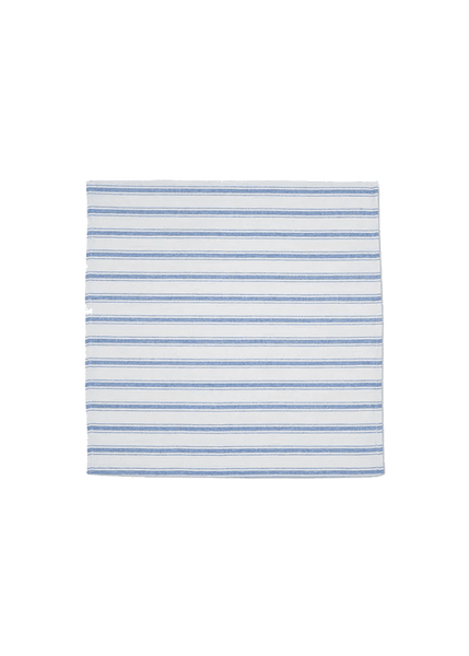 Cornflower Blue Stripe Napkins (Set of 2)
