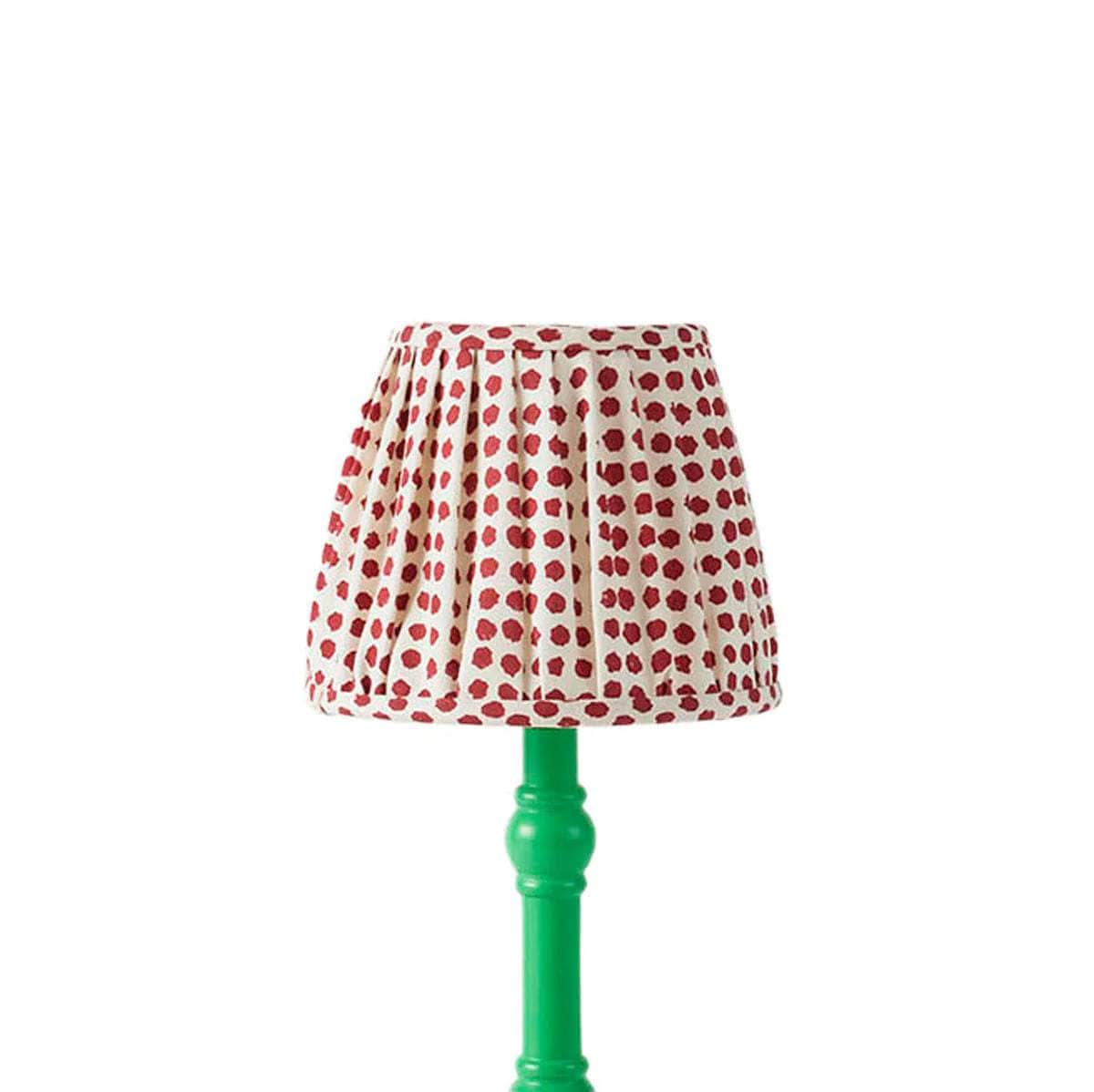 Pleated Seed Iron Small Lampshade