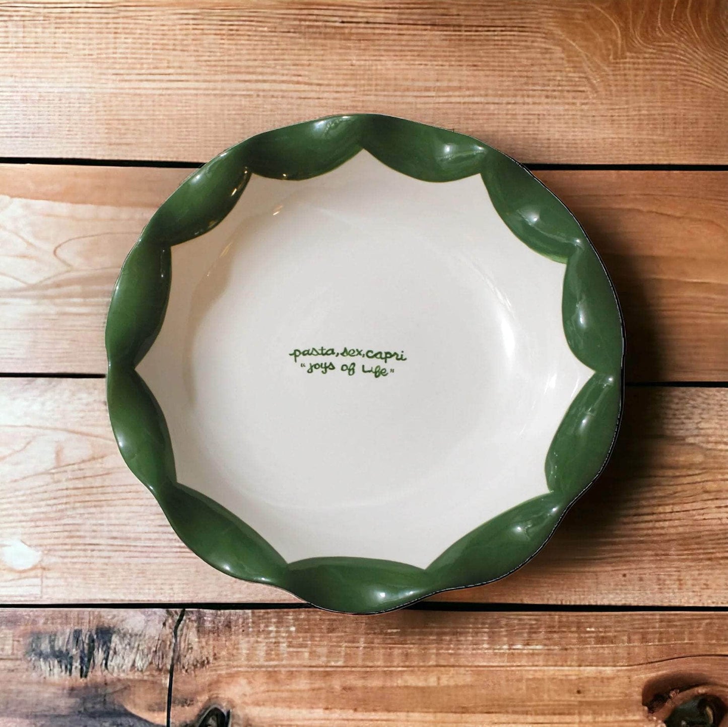 The Six-Piece Hand-Painted Pasta Pottery Collection