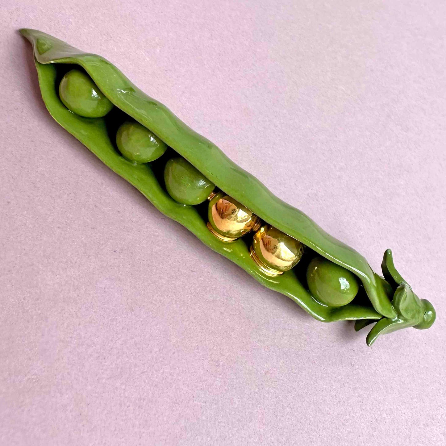 Two Gold Peas in a Pod